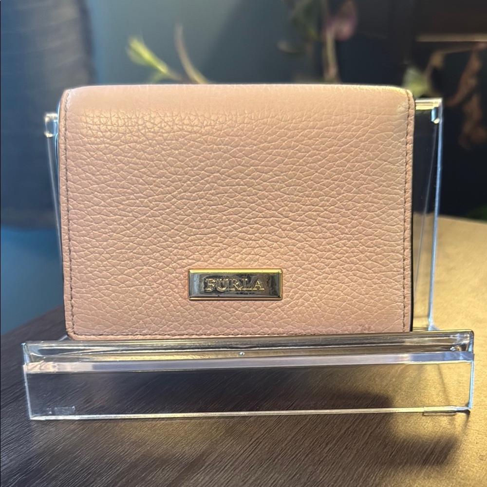Furla Pink Leather Wallet